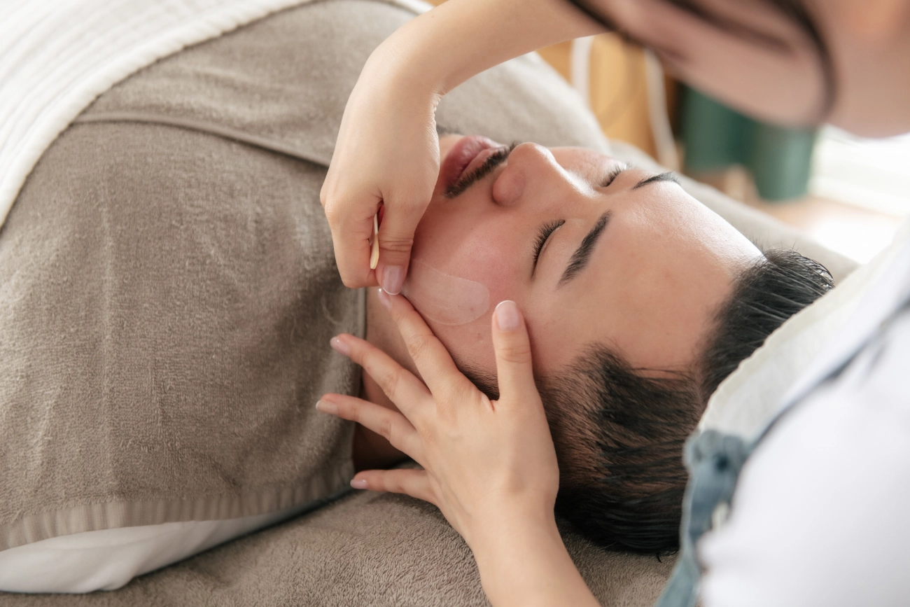 根本肌質リセットケアの施術